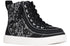 BILLY - Obuwie do ortez dla dzieci Classic Lace High Paisley Black