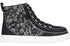 BILLY - Obuwie do ortez dla dzieci Classic Lace High Paisley Black