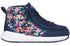 BILLY - Obuwie do ortez dla dzieci Classic High Top Goat AFO-Friendly Navy Floral