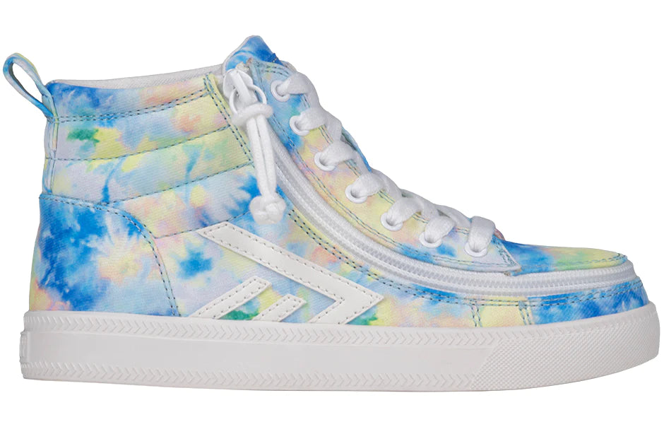 BILLY - Obuwie do ortez dla dzieci Sneaker High Tops Blue Watercolor