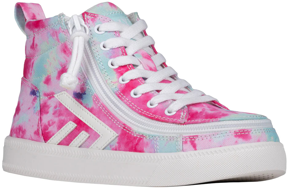 BILLY - Obuwie do ortez dla dzieci Sneaker High Tops Pink Watercolor