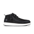 BILLY - Orthotic footwear for men Black Suede Comfort Chukkas