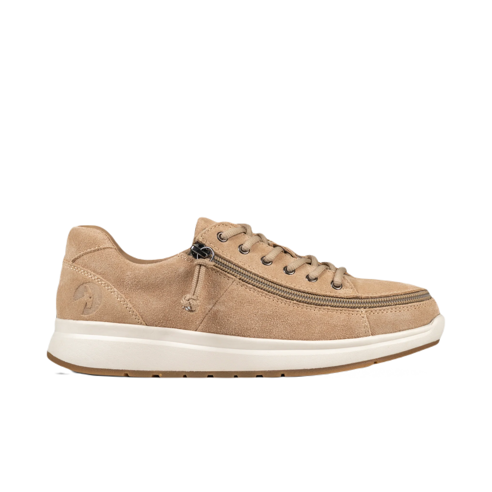 BILLY - Obuwie do ortez dla kobiet Comfort Low Suede Tan