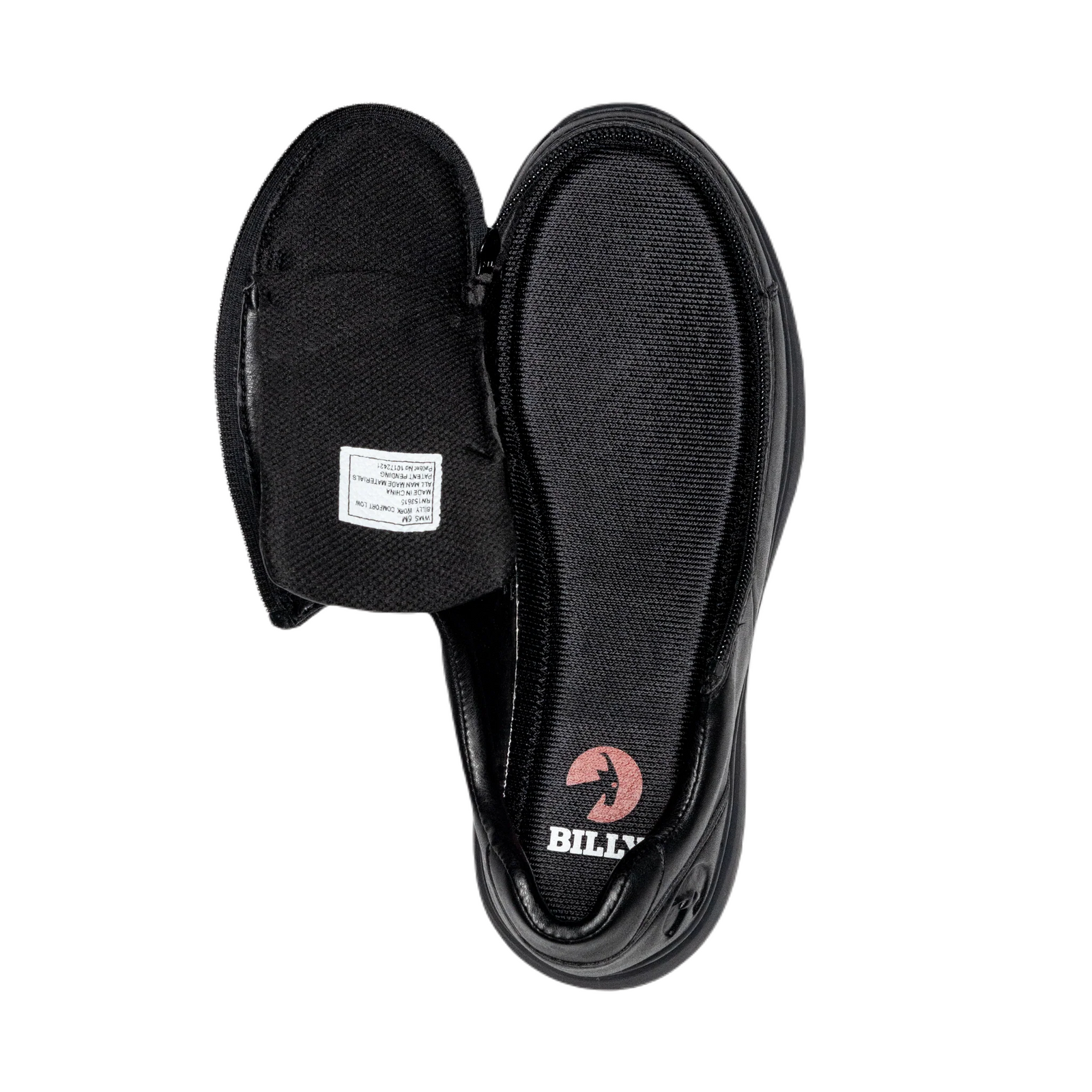 BILLY - Obuwie do ortez dla kobiet Work Comfort Low Black