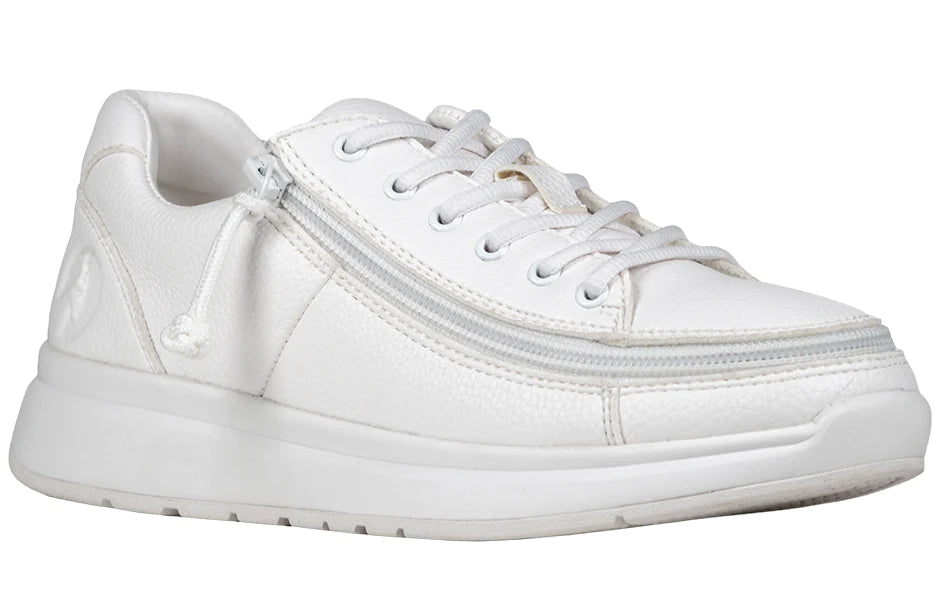 BILLY - Obuwie do ortez dla kobiet Work Comfort Low White