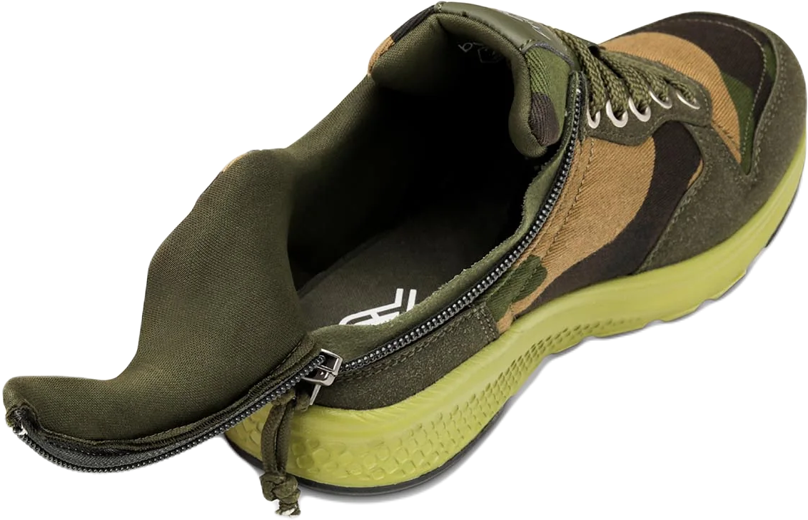 FRIENDLYSHOES - Obuwie do ortez dla dzieci Excursion Woodland Camo