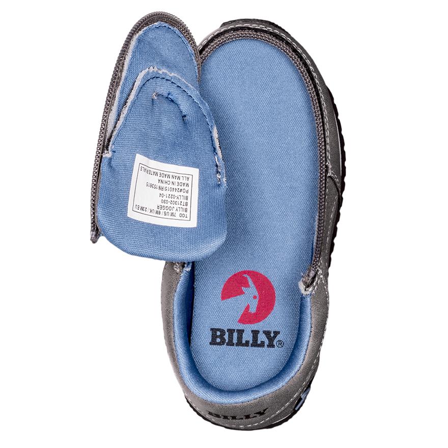 BILLY - Obuwie do ortez dla dzieci Jogger Mids Grey Blue