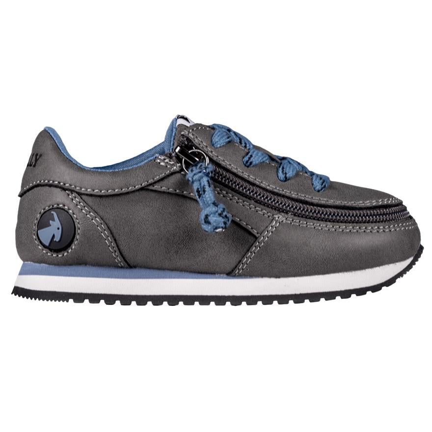 BILLY - Obuwie do ortez dla dzieci Jogger Mids Grey Blue