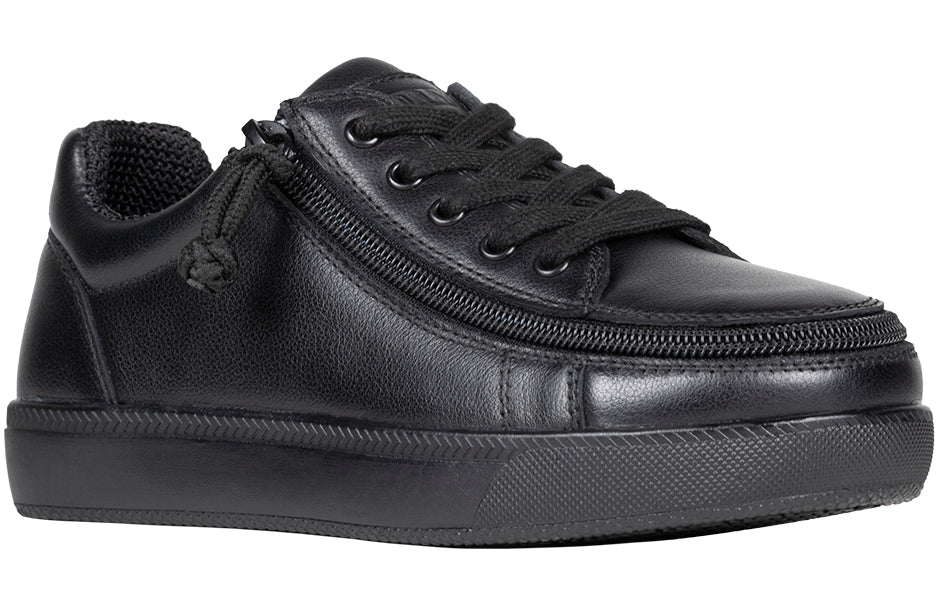 BILLY - Obuwie do ortez dla dzieci Low Classic DR II Tops Black Leather