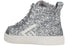 BILLY - Obuwie do ortez dla dzieci Sneaker Glitz High Tops Silver