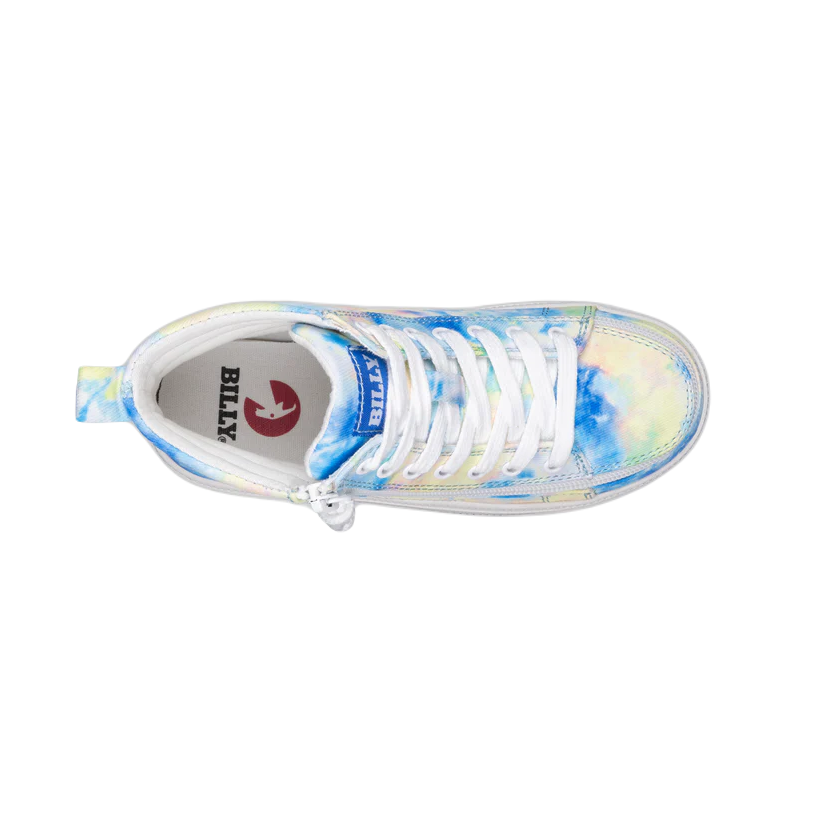 BILLY - Obuwie do ortez dla dzieci Sneaker High Tops Watercolor Blue