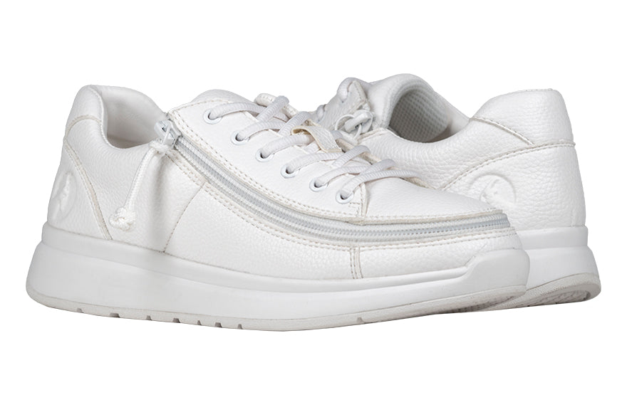 BILLY - Obuwie do ortez dla kobiet Work Comfort Low White