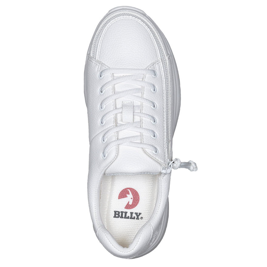 BILLY - Obuwie do ortez dla kobiet Work Comfort Low White