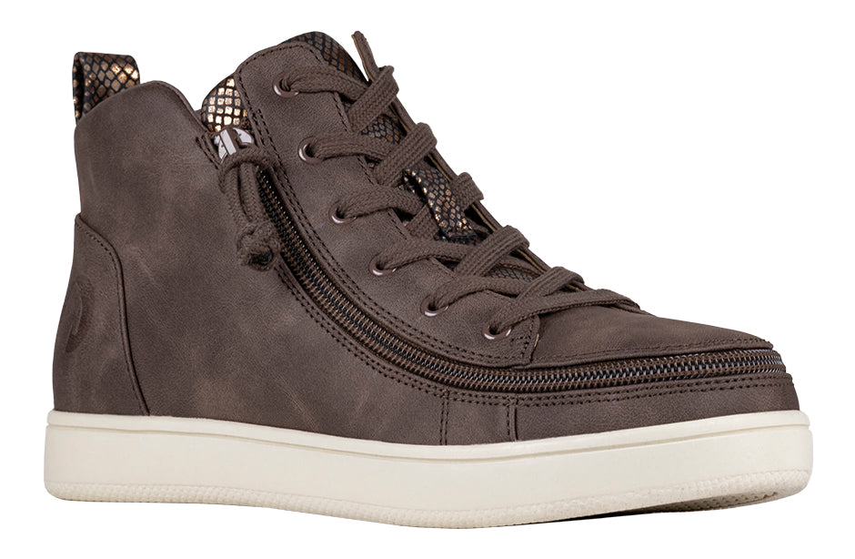 BILLY - Obuwie do ortez dla kobiet Sneaker Mid Tops Espresso