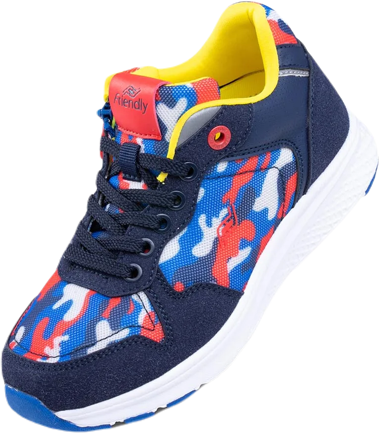 FRIENDLYSHOES - Obuwie do ortez dla dzieci Excursion Primary Camo