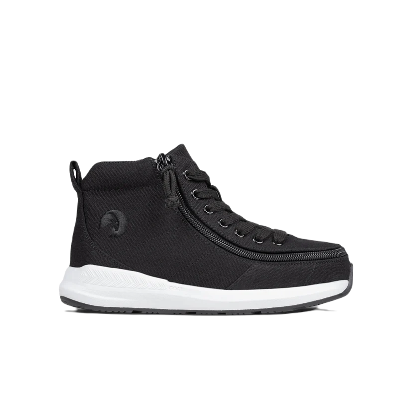 BILLY - Obuwie do ortez dla dzieci Classic High Top Goat AFO-Friendly Black