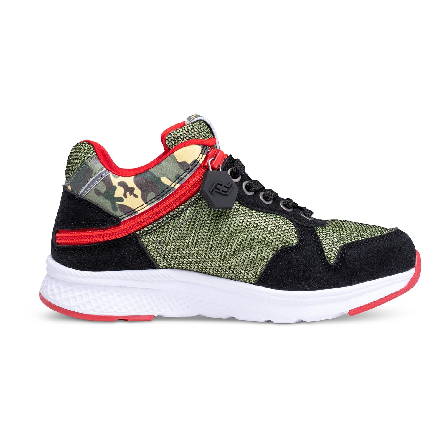 FRIENDLYSHOES - Excursion Canyon Camo children's orthotics shoes