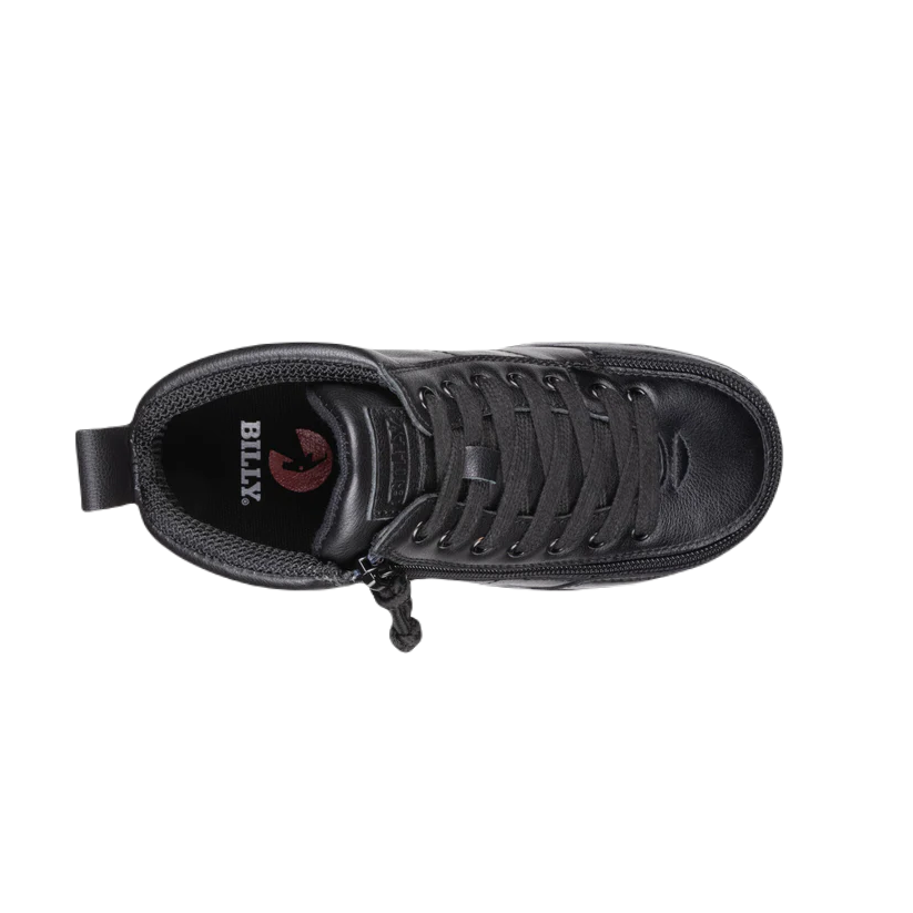 BILLY - Obuwie do ortez dla dzieci High Tops DR II Black Leather