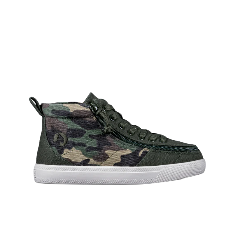 BILLY - Children's orthotics shoes High Tops DR Olive Camo