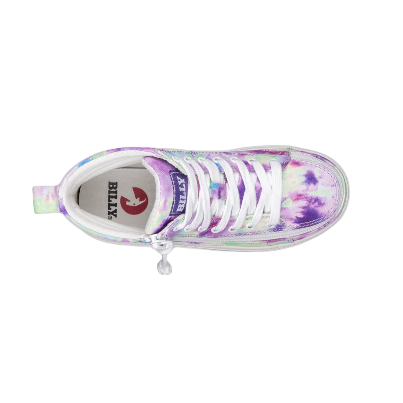 BILLY - Obuwie do ortez dla dzieci Sneaker High Tops Watercolor Purple