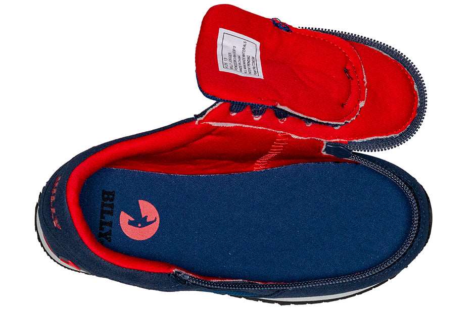 BILLY - Obuwie do ortez dla dzieci Jogger Mids Navy Red