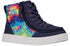 BILLY - Obuwie do ortez dla dzieci Street High Tops Tie Dye Navy