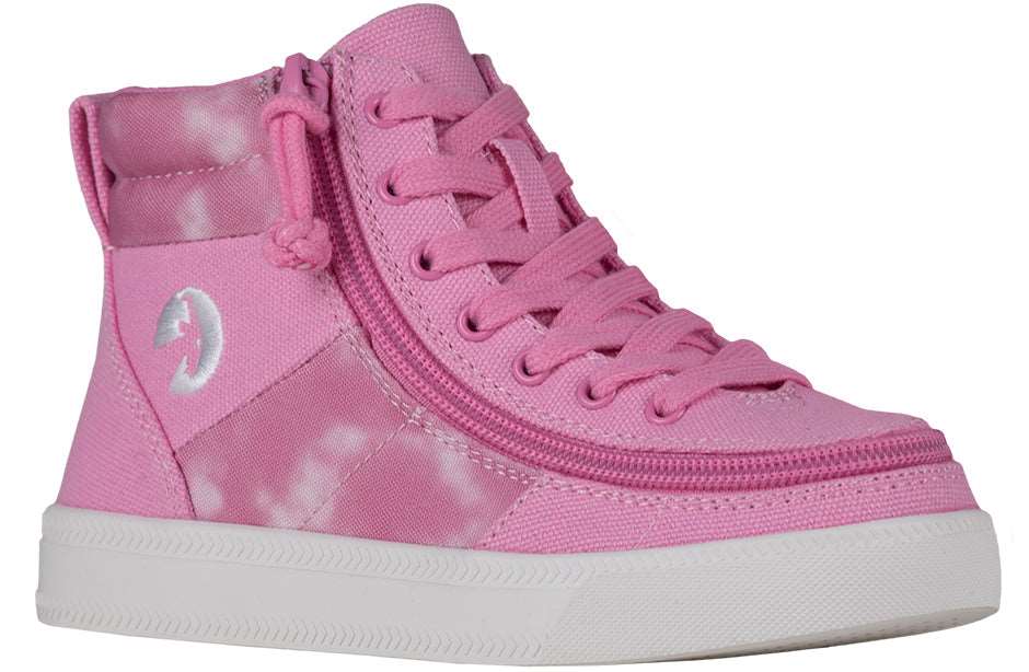 BILLY - Obuwie do ortez dla dzieci Street High Tops Tie Dye Pink