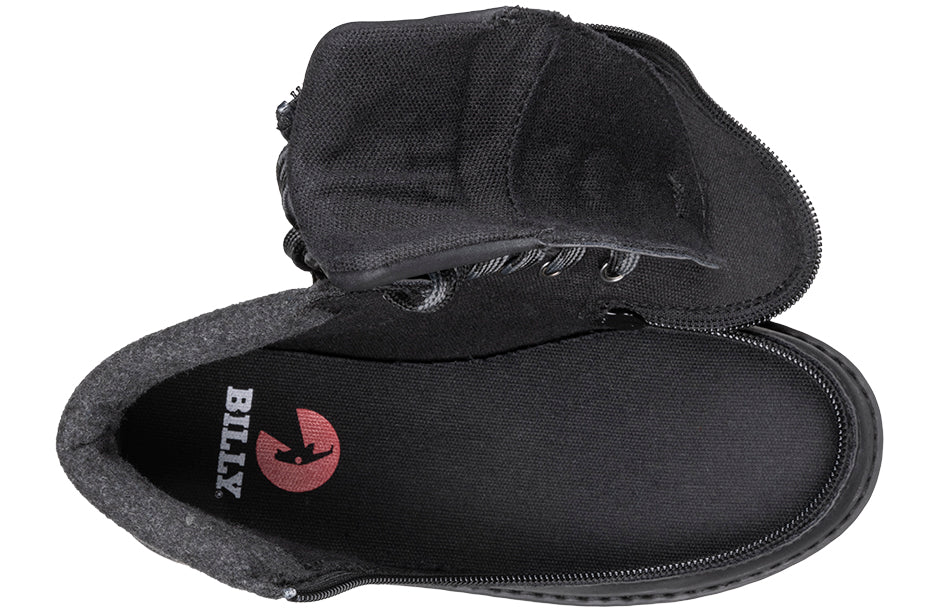 BILLY - Children's orthotics shoes Lugs Black