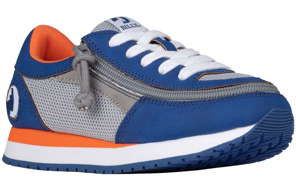 BILLY - Obuwie do ortez dla dzieci Jogger Mids Navy/Orange